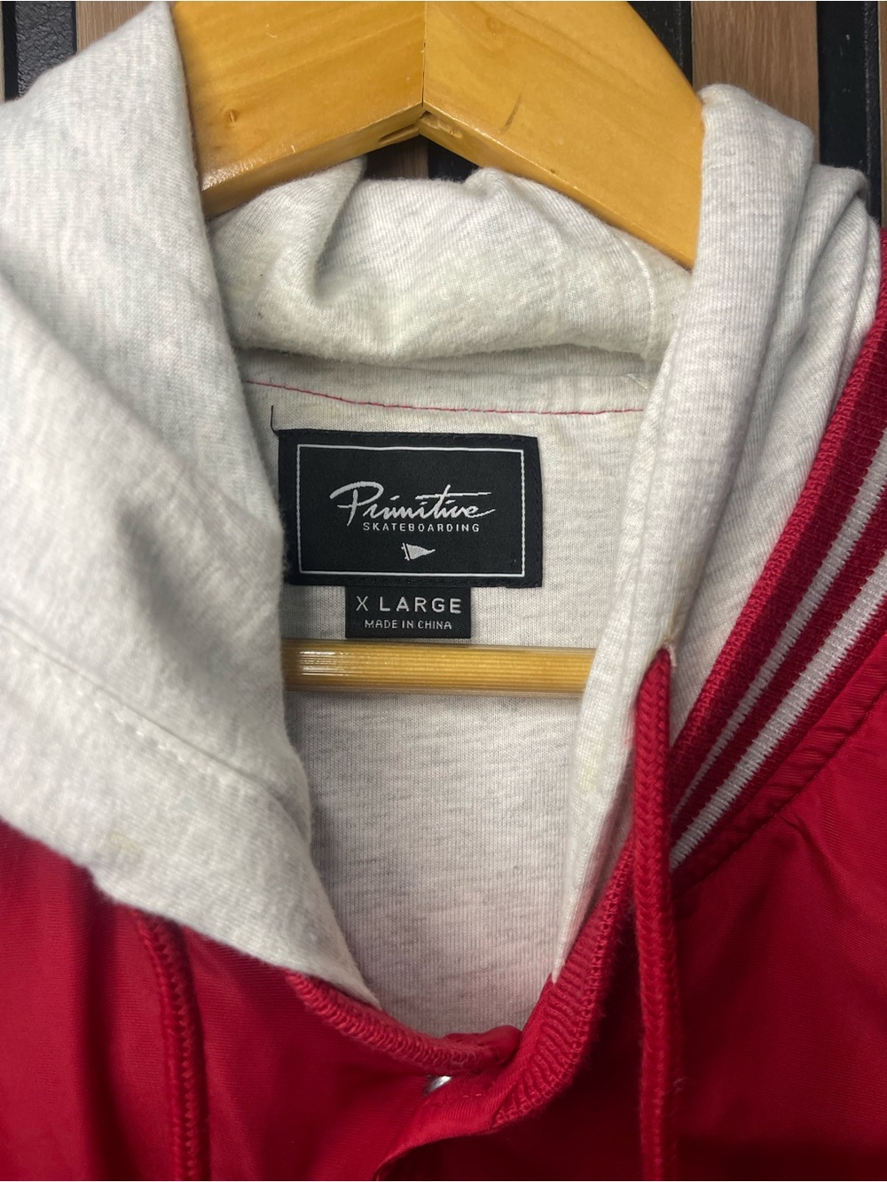 Primitive varsity hooded jacket windbreaker - Picture 5 of 5